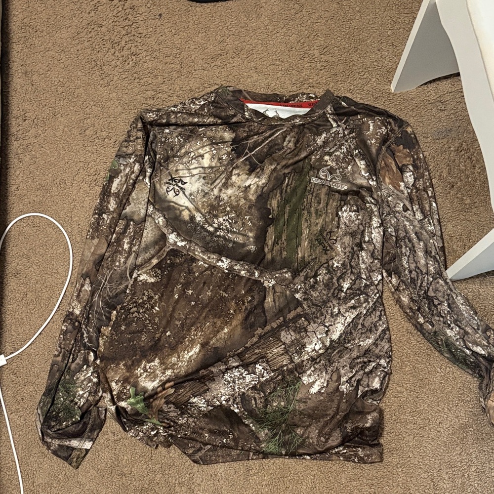 Camouflage Long Sleeve Shirt